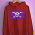 Lesbian Labrys Pride Pirate Flag Hoodie - Red